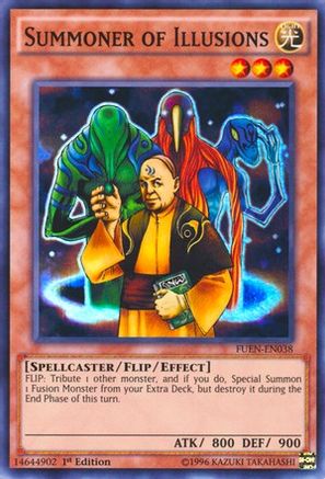 Summoner of Illusions [FUEN-EN038] Super Rare - Trinity Hobby