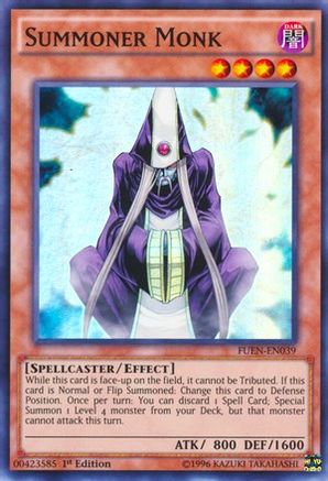 Summoner Monk [FUEN-EN039] Super Rare - Trinity Hobby