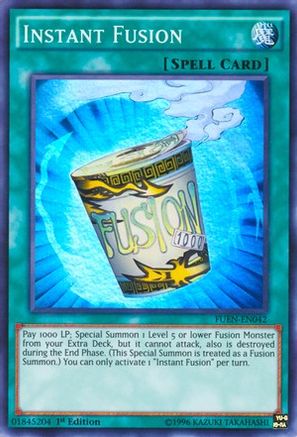 Instant Fusion [FUEN-EN042] Super Rare - Trinity Hobby