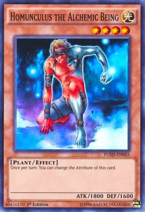 Homunculus the Alchemic Being [FUEN-EN045] Super Rare - Trinity Hobby