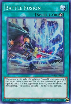 Battle Fusion [FUEN-EN056] Super Rare - Trinity Hobby