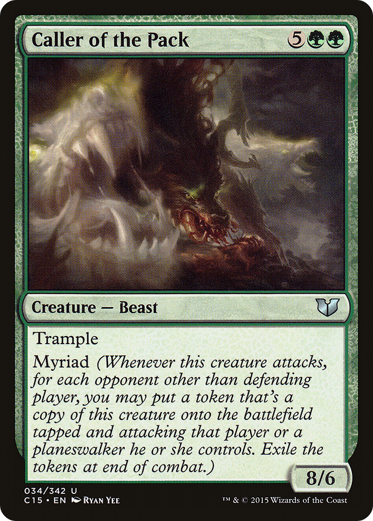 Caller of the Pack [Commander 2015] - Trinity Hobby