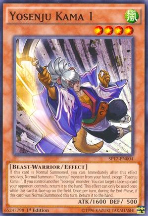 Yosenju Kama 1 [SP17-EN004] Starfoil Rare - Trinity Hobby