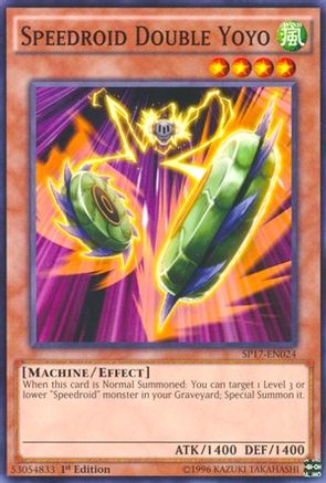 Speedroid Double Yoyo [SP17-EN024] Starfoil Rare - Trinity Hobby