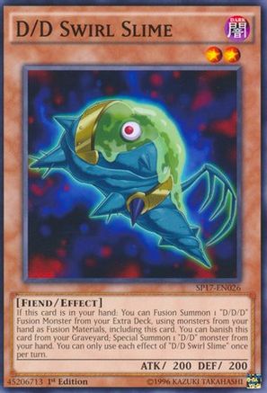 D/D Swirl Slime [SP17-EN026] Starfoil Rare - Trinity Hobby