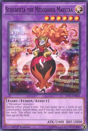 Schuberta the Melodious Maestra [SP17-EN035] Common - Trinity Hobby
