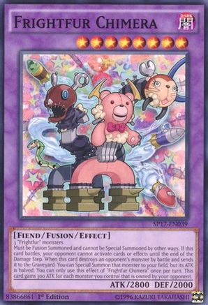 Frightfur Chimera [SP17-EN039] Starfoil Rare - Trinity Hobby