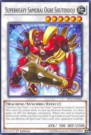 Superheavy Samurai Ogre Shutendoji [SP17-EN042] Starfoil Rare - Trinity Hobby