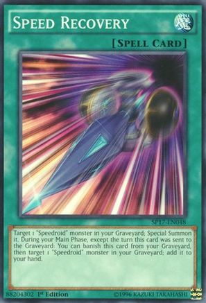 Speed Recovery [SP17-EN048] Starfoil Rare - Trinity Hobby