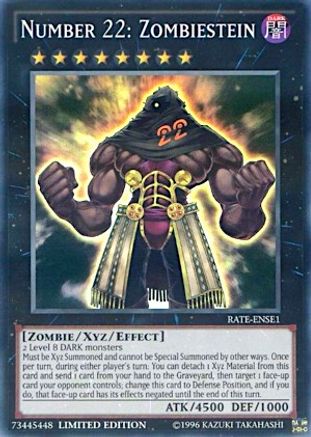 Number 22: Zombiestein [RATE-ENSE1] Super Rare - Trinity Hobby