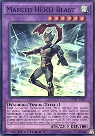 Masked HERO Blast [RATE-ENSE2] Super Rare - Trinity Hobby