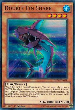Double Fin Shark [DUSA-EN001] Ultra Rare - Trinity Hobby