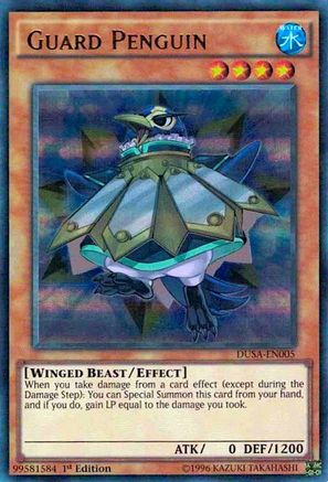 Guard Penguin [DUSA-EN005] Ultra Rare - Trinity Hobby