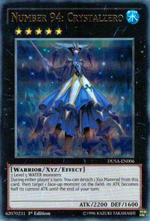 Number 94: Crystalzero [DUSA-EN006] Ultra Rare - Trinity Hobby