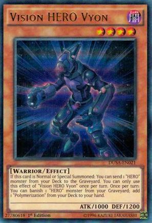 Vision Hero Vyon [DUSA-EN021] Ultra Rare - Trinity Hobby