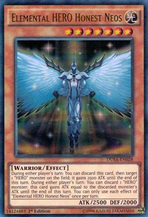 Elemental Hero Honest Neos [DUSA-EN028] Ultra Rare - Trinity Hobby