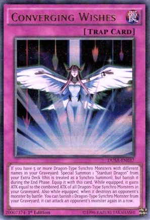 Converging Wishes [DUSA-EN037] Ultra Rare - Trinity Hobby