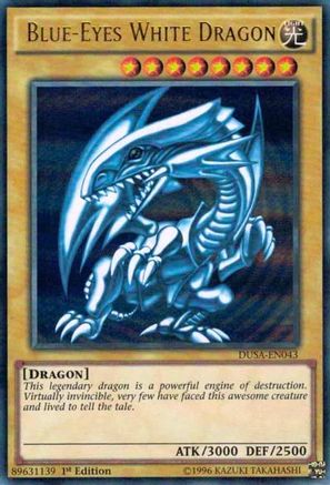 Blue-Eyes White Dragon [DUSA-EN043] Ultra Rare - Trinity Hobby