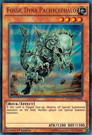 Fossil Dyna Pachycephalo [DUSA-EN066] Ultra Rare - Trinity Hobby