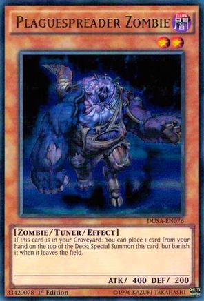 Plaguespreader Zombie [DUSA-EN076] Ultra Rare - Trinity Hobby