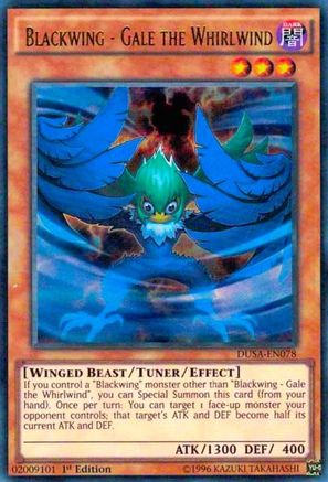 Blackwing - Gale the Whirlwind [DUSA-EN078] Ultra Rare - Trinity Hobby