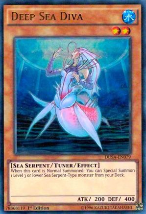 Deep Sea Diva [DUSA-EN079] Ultra Rare - Trinity Hobby