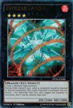 Evolzar Laggia [DUSA-EN088] Ultra Rare - Trinity Hobby