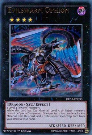 Evilswarm Ophion [DUSA-EN090] Ultra Rare - Trinity Hobby