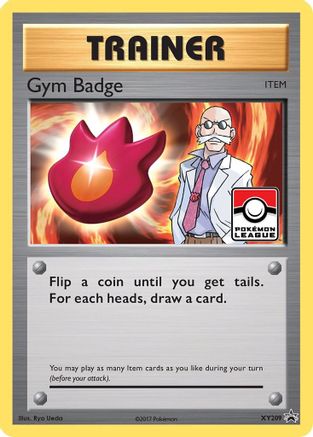 Gym Badge (XY209) (Blaine) [XY: Black Star Promos] - Trinity Hobby