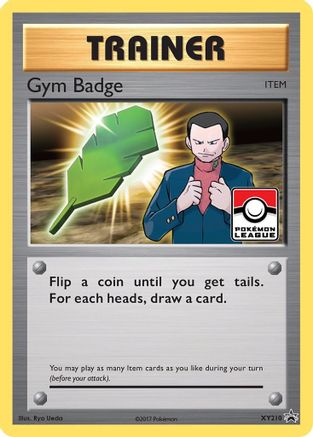 Gym Badge (XY210) (Giovanni) [XY: Black Star Promos] - Trinity Hobby