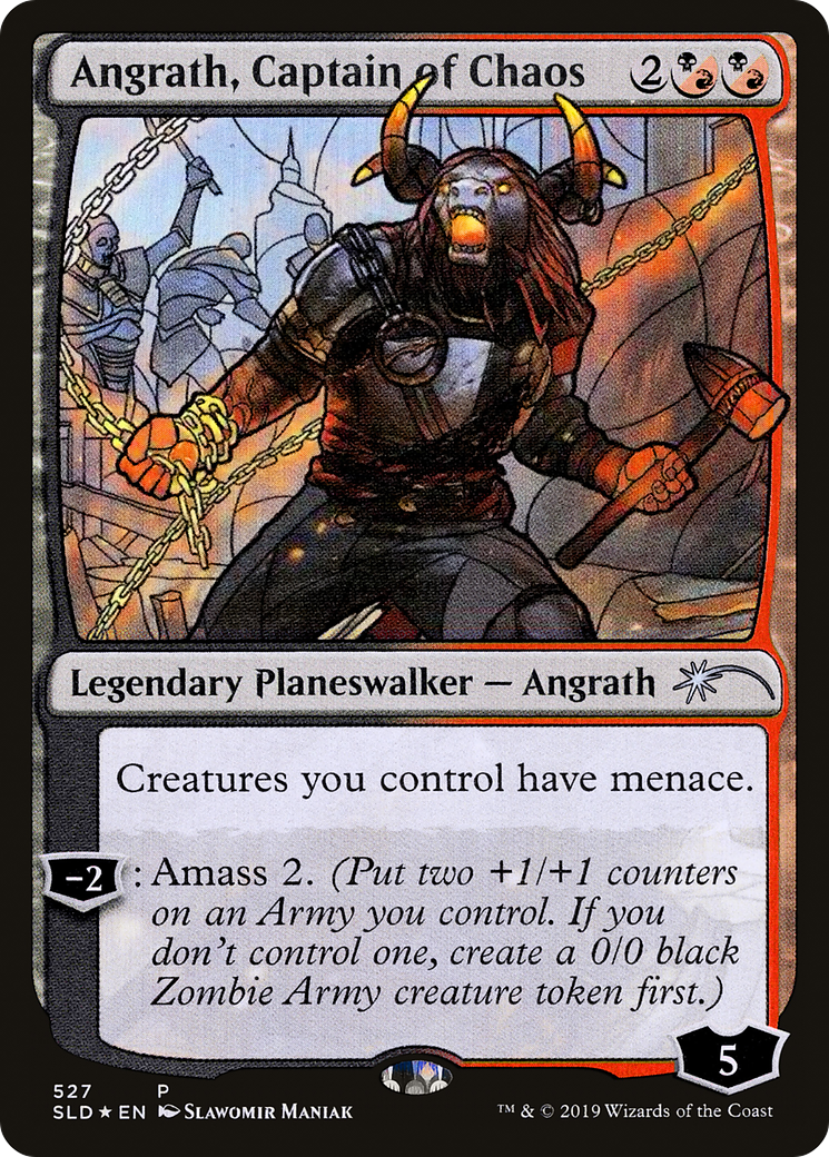 Angrath, Captain of Chaos (Stained Glass) [Secret Lair Drop Promos] - Trinity Hobby