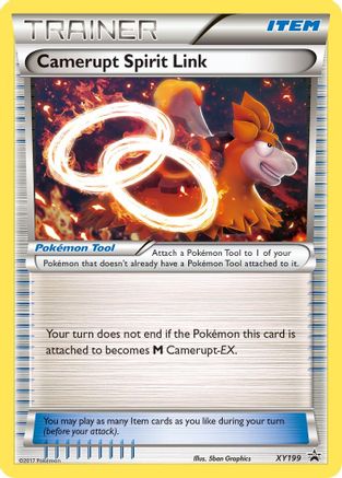 Camerupt Spirit Link (XY199) [XY: Black Star Promos] - Trinity Hobby