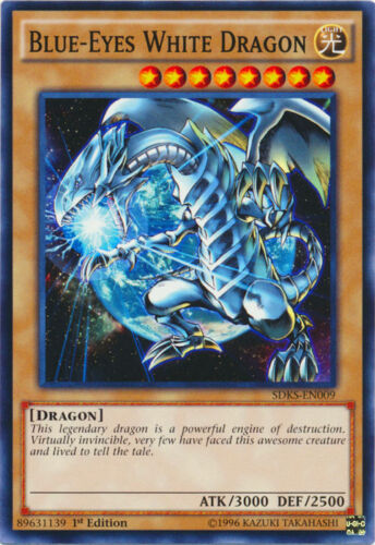 Blue-Eyes White Dragon (Quarter Century Secret Rare) [KC01-EN000] Quarter Century Secret Rare