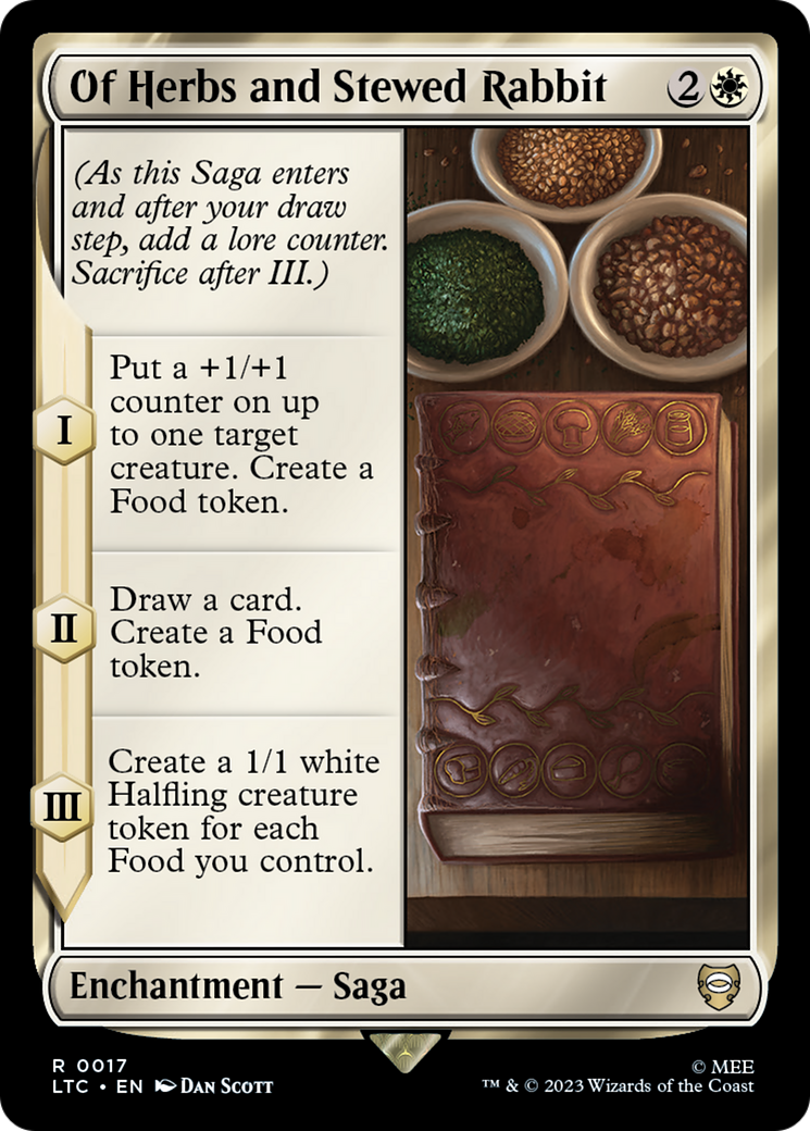 Of Herbs and Stewed Rabbit [The Lord of the Rings: Tales of Middle-Earth Commander] - Trinity Hobby