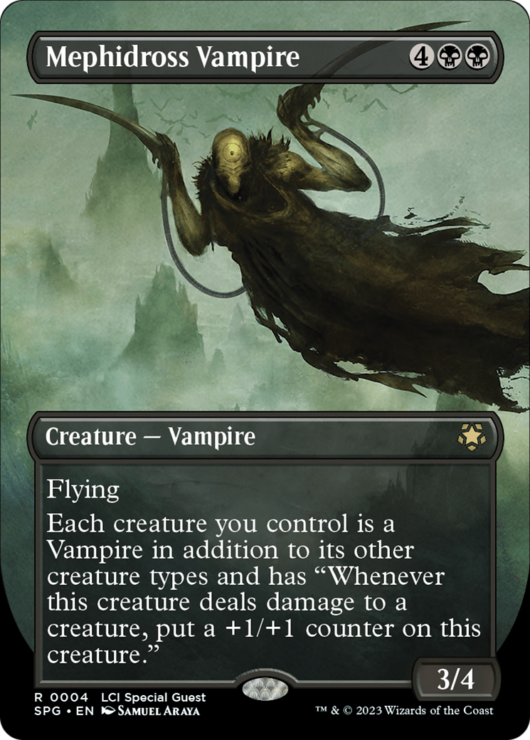 Mephidross Vampire (Borderless) [The Lost Caverns of Ixalan Special Guests] - Trinity Hobby
