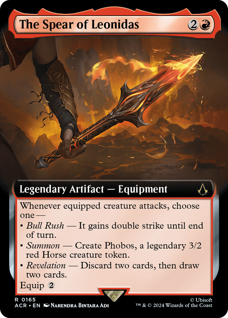 The Spear of Leonidas (Extended Art) [Assassin's Creed] - Trinity Hobby