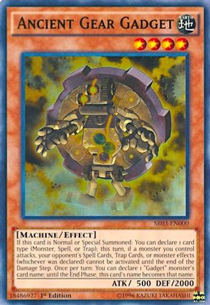 Ancient Gear Gadget [SR03-EN000] Ultra Rare - Trinity Hobby