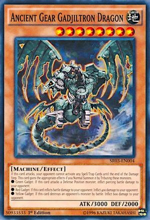 Ancient Gear Gadjiltron Dragon [SR03-EN004] Common - Trinity Hobby