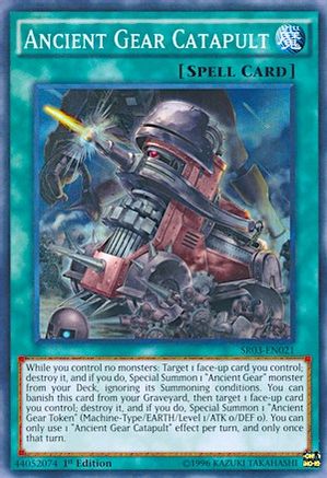 Ancient Gear Catapult [SR03-EN021] Super Rare - Trinity Hobby