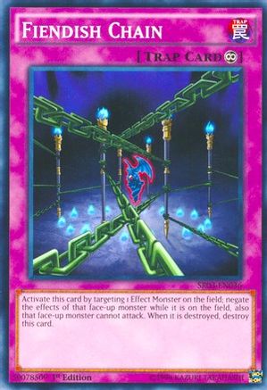 Fiendish Chain [SR03-EN036] Common - Trinity Hobby