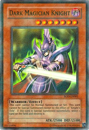 Dark Magician Knight (Reshef of Destruction) [ROD-EN001] Super Rare - Trinity Hobby