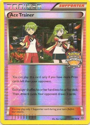 Ace Trainer (69/98) (Regional Championship Promo) [XY: Ancient Origins] - Trinity Hobby