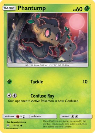 Phantump (6/145) [Sun & Moon: Guardians Rising] - Trinity Hobby