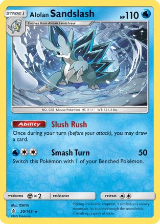 Alolan Sandslash (20/145) [Sun & Moon: Guardians Rising] - Trinity Hobby