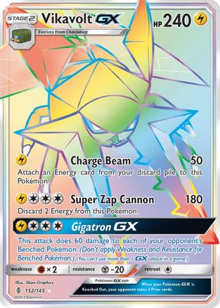 Vikavolt GX (152/145) [Sun & Moon: Guardians Rising] - Trinity Hobby