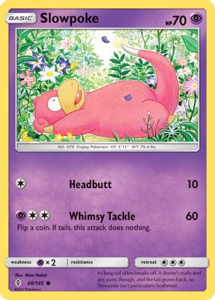 Slowpoke (48/145) [Sun & Moon: Guardians Rising] - Trinity Hobby