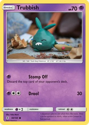 Trubbish (50/145) [Sun & Moon: Guardians Rising] - Trinity Hobby