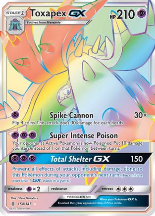Toxapex GX (154/145) [Sun & Moon: Guardians Rising] - Trinity Hobby