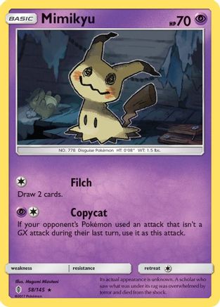 Mimikyu (58/145) [Sun & Moon: Guardians Rising] - Trinity Hobby