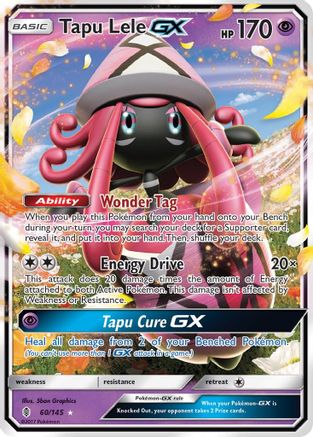 Tapu Lele GX (60/145) [Sun & Moon: Guardians Rising] - Trinity Hobby